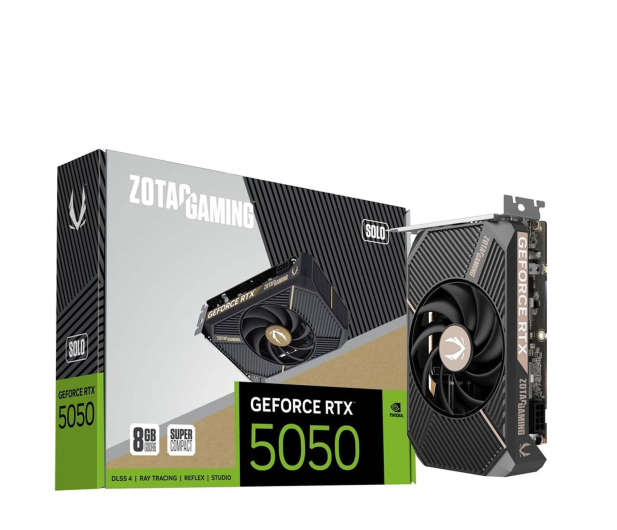 Zotac GeForce RTX 5050 Solo 8GB GDDR6 DLSS5 - 1344497 - zdjęcie